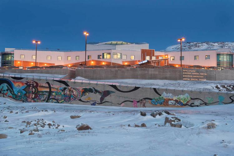 Qikiqtani General Hospital in Iqaluit